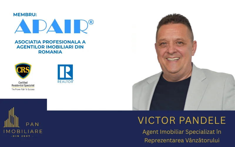 Agent imobiliar Victor Pandele Pan Imobiliare Constanta