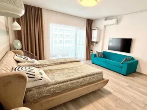 living studio Mamaia Nord mobilat modern Casa del Mar