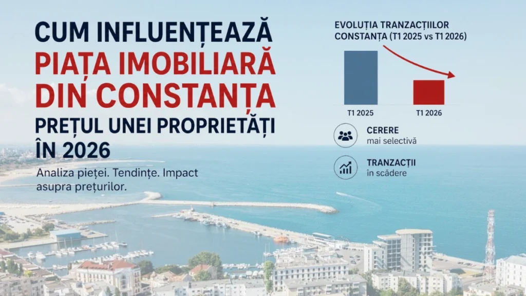 Cum influențează piața imobiliară din Constanța prețul unei proprietăți în 2026 – analiză tranzacții și tendințe