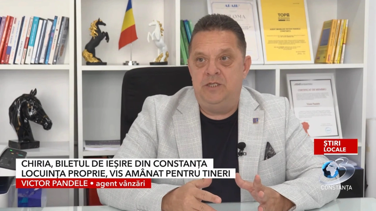 Victor Pandele la Antena 3 Constanța despre piața imobiliară din Constanța în 2026